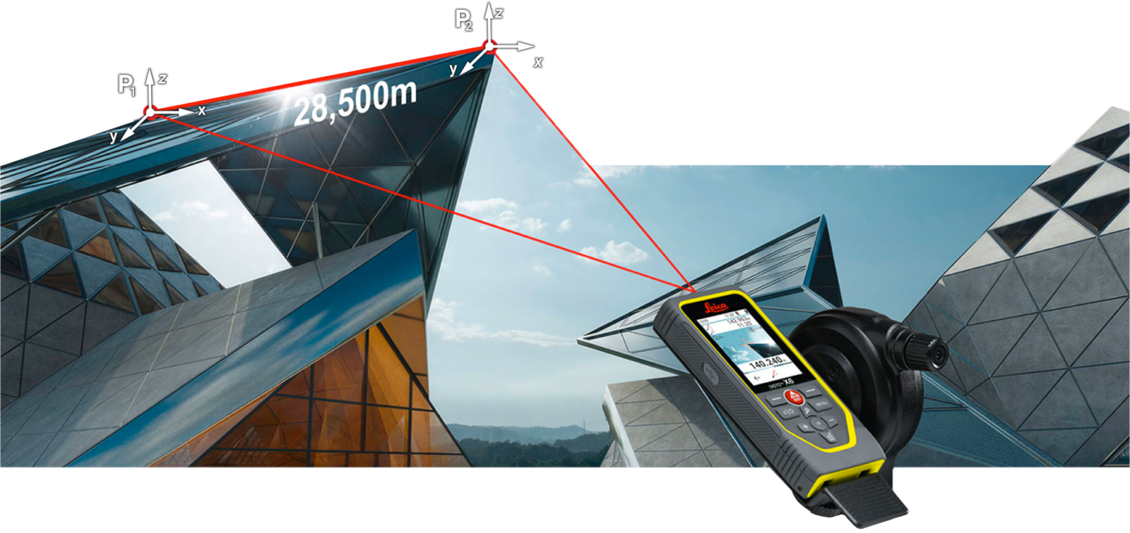 Laser Distance Measuring - Leica DISTO